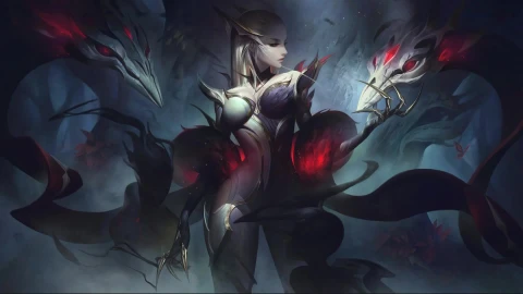 Coven Evelynn Animated Splash Live Wallpaper - Free Live Wallpaper