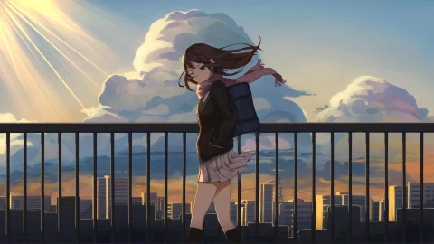 Rin Shibuya After School Stroll Anime Live Wallpaper - Free Live Wallpaper
