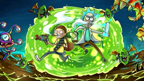 Rick and Morty Portal Madness Live Wallpaper - Free Live Wallpaper