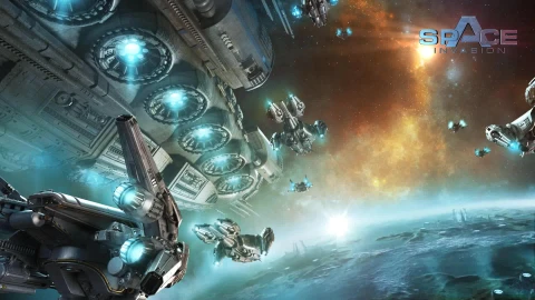 Browser Game Space Invasion Live Wallpaper - Free Live Wallpaper