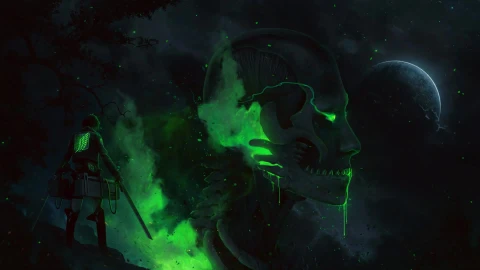 Anime Attack on Titan Green Live Wallpaper - Free Live Wallpaper