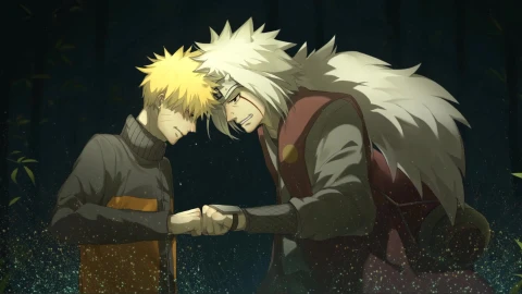 Naruto x Jiraiya By Cybust Anime Live Wallpaper - Free Live Wallpaper