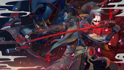 Hanzo and Genji Demons Night Live Wallpaper - Free Live Wallpaper
