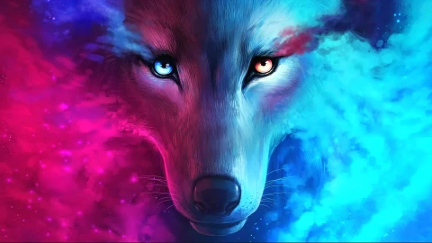 Rave Wolf Live Wallpaper - Free Live Wallpaper