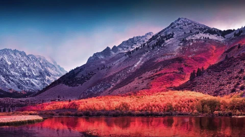 MacOS Desktop Mountains HD Live Wallpaper - Free Live Wallpaper