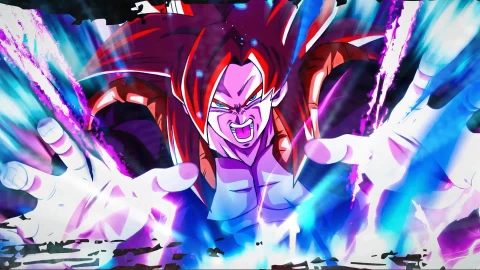 Gogeta Ss4 Big Bang Kamehameha Live Wallpaper - Free Live Wallpaper