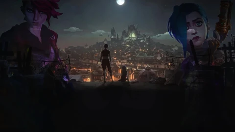 Arcane Sisters Jinx And Vi Live Wallpaper - Free Live Wallpaper