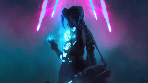Cool League Of Legends Game Jinx Live Wallpaper - Free Live Wallpaper