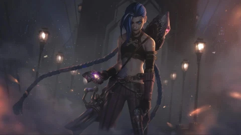 Jinx Arcane X Riot Games Live Wallpaper - Free Live Wallpaper