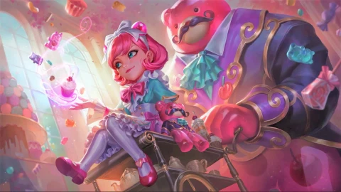Cafe Cutie Annie League of Legends Game Live Wallpaper - Free Live Wallpaper