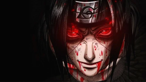 Itachi Blood In Eyes Naruto Anime Live Wallpaper - Free Live Wallpaper