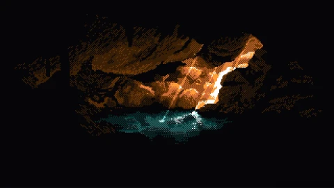 Pixel Art Cave Live Wallpaper - Free Live Wallpaper