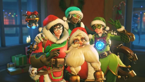 Overwatch Merry Christmas Live Wallpaper - Free Live Wallpaper