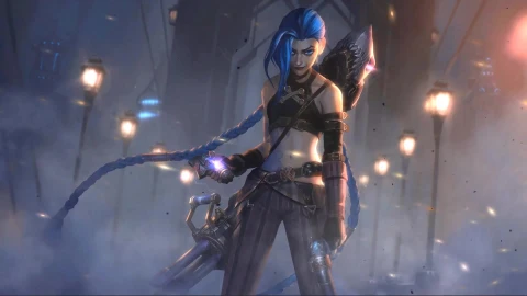 Netflix Arcane Jinx With Pistols Live Wallpaper - Free Live Wallpaper