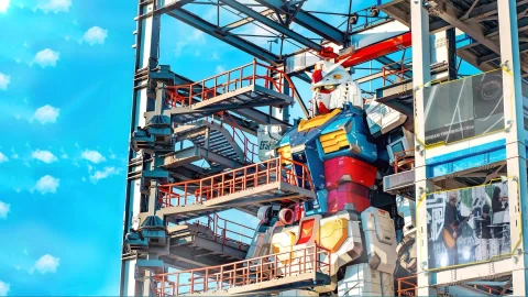 Gundam Factory Anime Live Wallpaper - Free Live Wallpaper