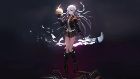 Kyouko Kirigiri - Danganronpa Anime Live Wallpaper - Free Live Wallpaper
