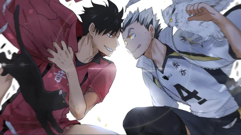 Kuro And Bokuto - Haikyuu!! Anime Live Wallpaper - Free Live Wallpaper