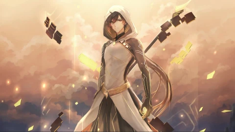 Anime Game Genshin Impact Zhongli Live Wallpaper - Free Live Wallpaper