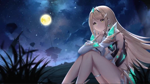 Anime Starry Sky - Xenoblade Chronicles 2 Live Wallpaper - Free Live Wallpaper