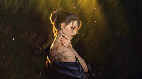 Backlight Girl Live Wallpaper - Free Live Wallpaper