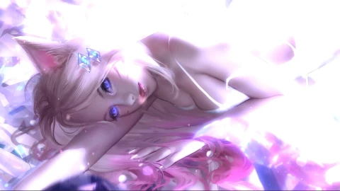 Kda Ahri Girl Lol Game Live Wallpaper - Free Live Wallpaper