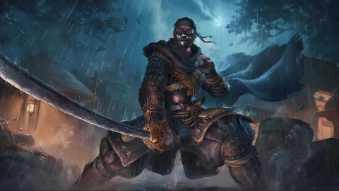 Ghost Of Tsushima Jin Sakai Playstation Live Wallpaper - Free Live Wallpaper