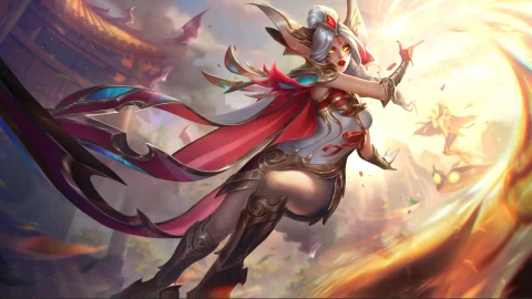 Prestige Phoenix Xayah League Of Legends Live Wallpaper - Free Live Wallpaper