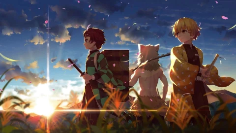 Live Wallpaper Tanjiro Inosuke Kyojuro - Free Live Wallpaper
