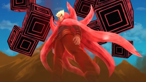 Naruto Uzumaki Baryon Mode Anime Live Wallpaper - Free Live Wallpaper
