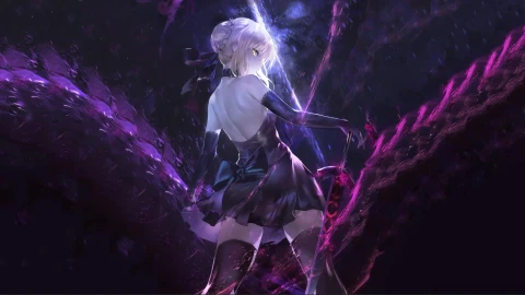 Saber Alter Fate Stay Night Anime Live Wallpaper - Free Live Wallpaper