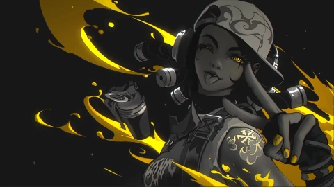 Raze Valorant Game Artwork By Excharny Live Wallpaper - Free Live Wallpaper