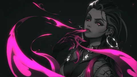 Reyna Valorant Game Artwork By Excharny Live Wallpaper - Free Live Wallpaper