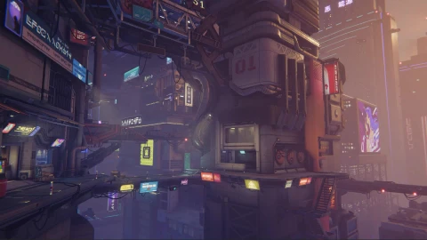 Cyberpunk City At Nigh Live Wallpaper - Free Live Wallpaper