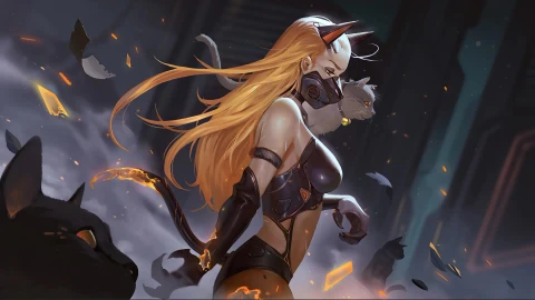 Anime Cat Girl Live Wallpaper - Free Live Wallpaper