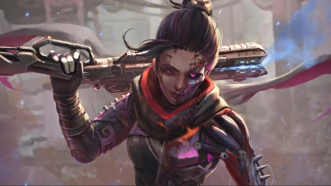 Apex Legends Purple Evil Wraith Live Wallpaper - Free Live Wallpaper