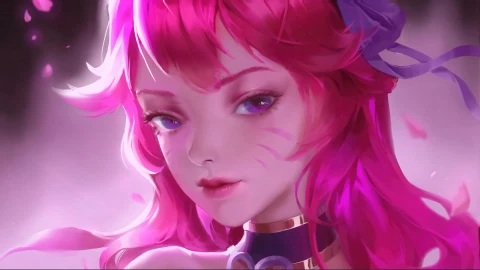 Lol Ahri Spirit Blossom Girl Live Wallpaper - Free Live Wallpaper