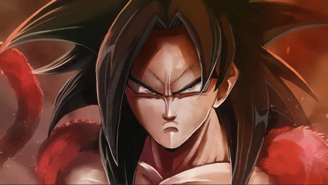 Dragon Ball Super Sayan 4 Goku Art By Inkingsolstice Live Wallpaper - Free Live Wallpaper