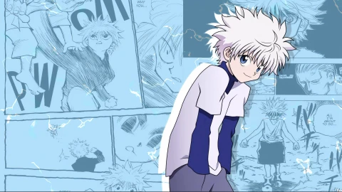 Killua Landscape 2 Anime Live Wallpaper 4K - Free Live Wallpaper