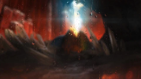 Mysterious Mysteries Storm Rain Drop Live Wallpaper - Free Live Wallpaper