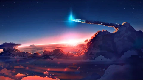 Perfect Evening Sky Clouds Sun Live Wallpaper - Free Live Wallpaper