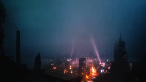 Batman Gotham City Lights Night Live Wallpaper - Free Live Wallpaper