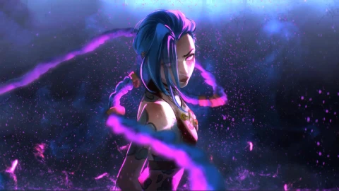 Arcane Jinx, Time To Say Goodbye League Of Legends Live Wallpaper - Free Live Wallpaper