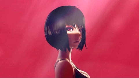 Black Hair Shortie Animated Windows Desktop - Free Live Wallpaper