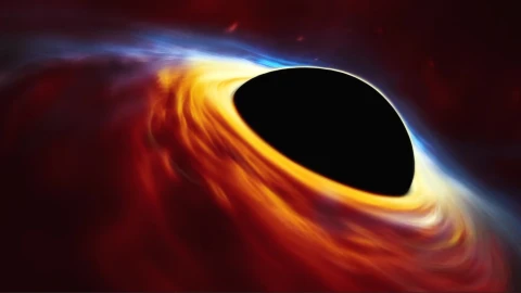 Black Hole In Space Animated Desktop Video Background - Free Live Wallpaper