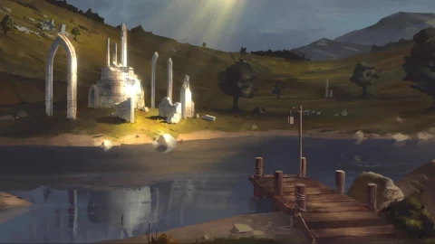 Ayleid Ruins Vilverin - The Elder Scrolls Iv Oblivion Game Live Wallpaper - Free Live Wallpaper
