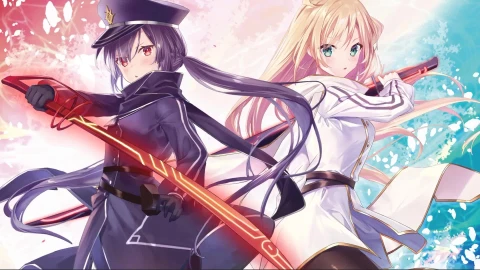 Sky Striker Duo - Raye & Roze Anime Animated Desktop Background - Free Live Wallpaper