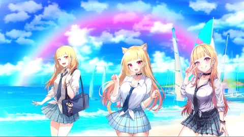 My Dress Up - Darling Marin Kitagawa Anime Video Desktop Wallpaper - Free Live Wallpaper