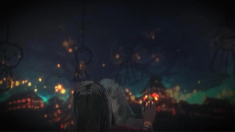 Rainy Anime Fantasy Window Free Desktop Animation - Free Live Wallpaper
