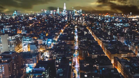 Moving Manhattan Live Desktop - Free Live Wallpaper