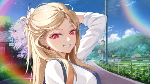 My Dress-Up Darling Marin Kitagawa Live Desktop - Free Live Wallpaper